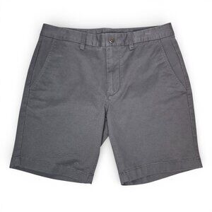 Bonobos The Original Chino Shorts Men Grey Slim Taper Fit Preppy Summer 31